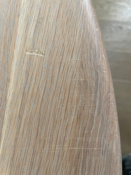 Sheldrake 4-6 Seater Extending Dining Table, Seasoned Oak