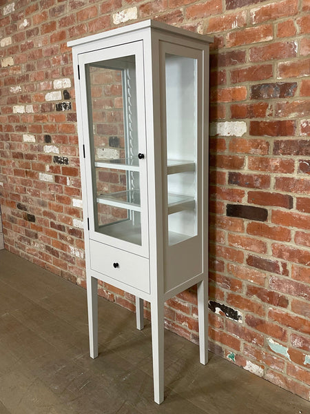 Portobello Cabinet - Left Hand - Driftwood Exterior & Silver Birch Interior