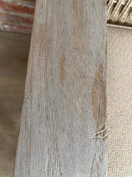 Kew Carver Chair with Cushion Natural Woven