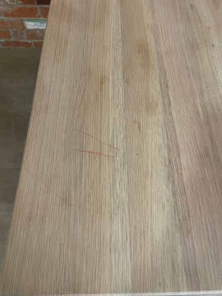 Charlecote 1200 Rectangular Island - Rhubarb & Oak