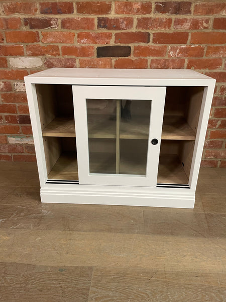 Chawton Single Glazed 2 Door Base Cabinet - Snow