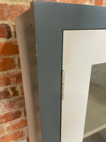 Suffolk 450 Tall 1 Door Glazed Wall Cabinet -Right- Shell Door & Smoke Frame