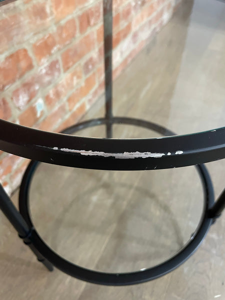 Coniston 43 Tall Round Side Table - Black Bronze