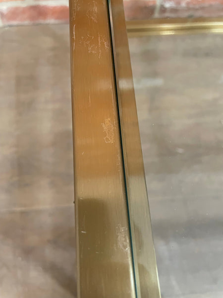 Keswick 120 Coffee Table - Brushed Brass