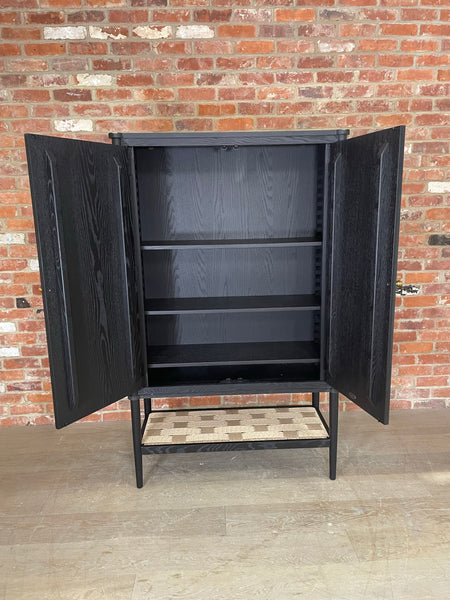 Frome Cabinet - Warm Black Oak