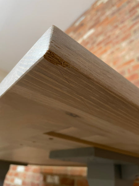 Harrogate 6 Seater Dining Table- Fog