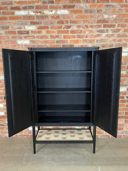 Frome Cabinet - Warm Black Oak