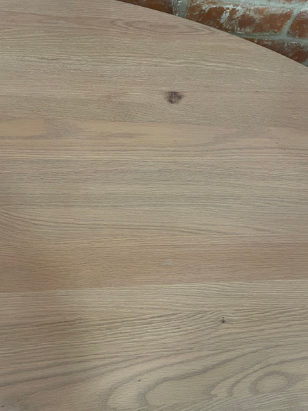 Stratford 6 Seater Elliptical Dining Table- Natural Oak