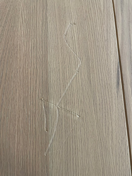 Harrogate 6 Seater Dining Table - Natural Oak- No Support Bar