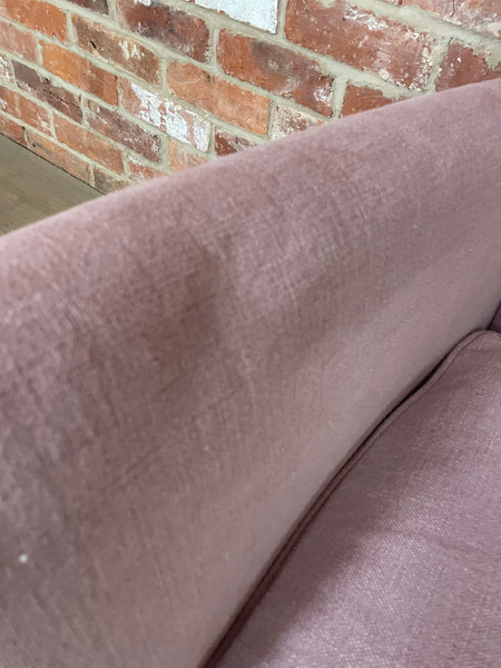 Matilda Armchair - Chloe Old Rose - Pale Oak Legs
