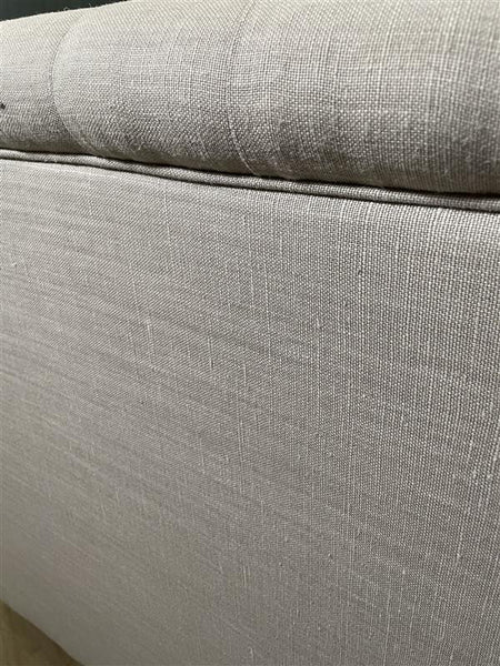 Lottie 4 Seater Sofa - Harry Cloud - Pale Oak Legs