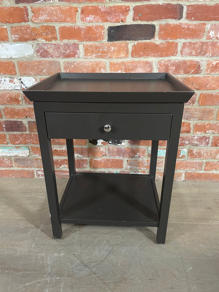 Aldwych 52 Rectangular Tall Side Table - Walnut