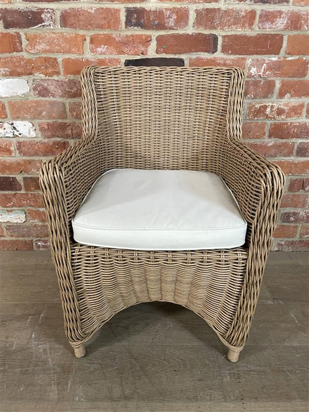 Stanway Carver Chair with Natural Cushion - Honey