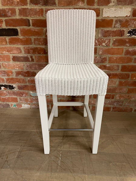 Montague High Back Bar Stool - Snow