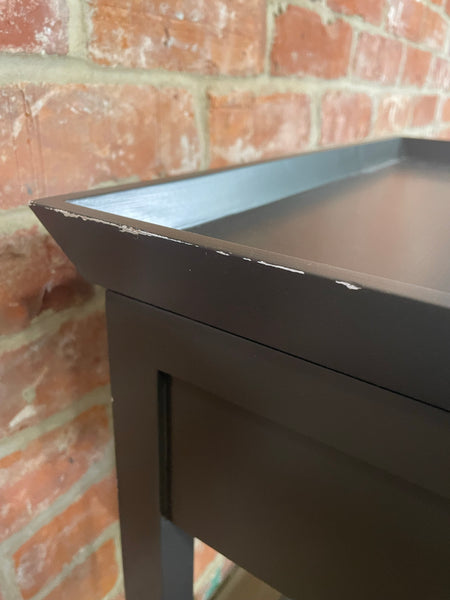 Aldwych 52 Rectangular Tall Side Table - Walnut