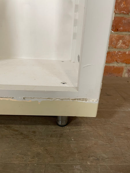 Pembroke Fitted Storage - 525mm- Exterior Driftwood/Lead Light & Interior Shell/Silver Birch- No Shelves