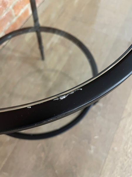 Coniston 43 Tall Round Side Table - Black Bronze