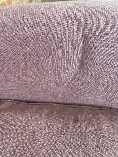 Matilda Armchair - Chloe Old Rose - Pale Oak Legs