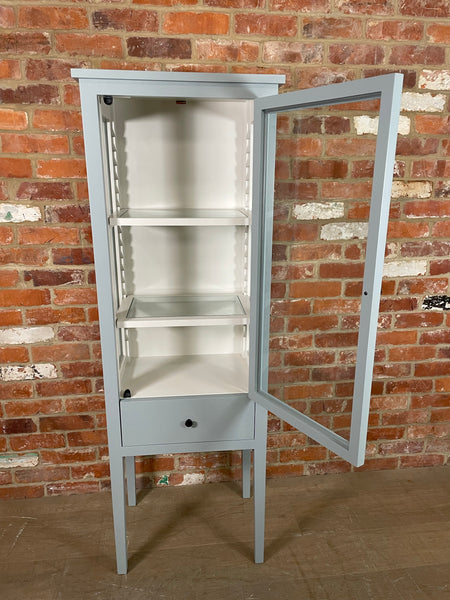 Portobello Cabinet - Right Hand - Moss External & Silver Birch Internal