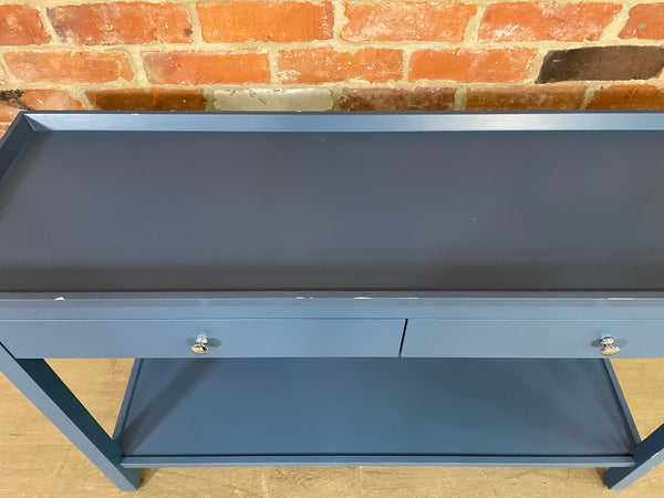 Aldwych 122 Rectangular Console Table - Blakeney Blue