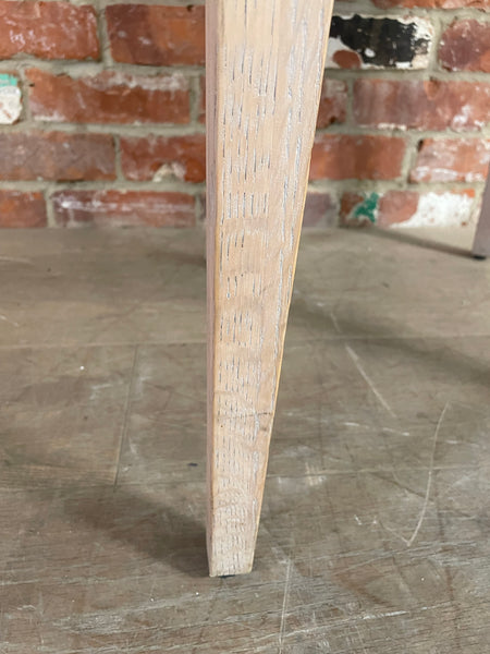 Calverston Dining Chair - Heavyweight Linen Pale Oat - Pale Oak