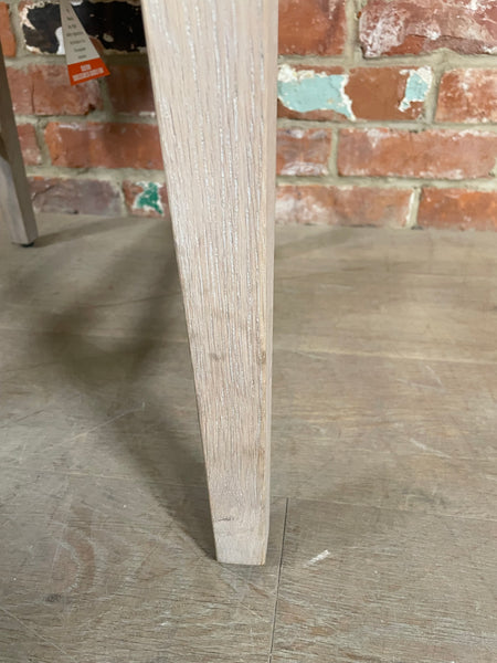 Shoreditch Dining Chair - Sig Lin Trellis - Pale Oak Legs
