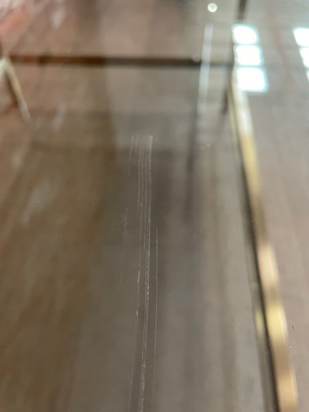 Keswick 120 Coffee Table - Brushed Brass