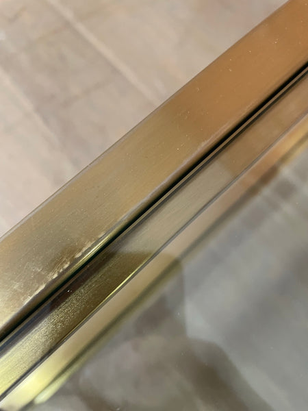 Keswick 120 Coffee Table - Brushed Brass