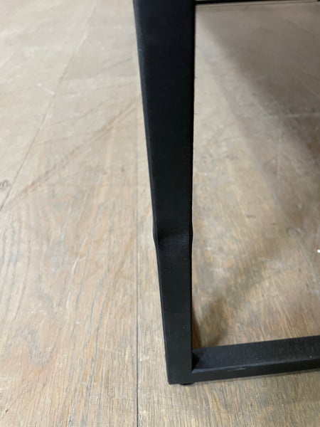 Carter 1600 Rectangular Coffee Table - Metal & Oak