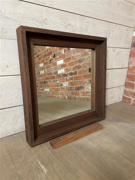 Ravenhead 60x60 Square Mirror - Darkened Oak