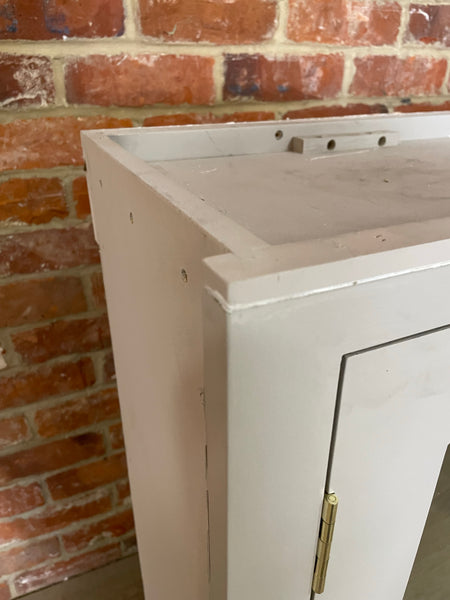 Suffolk 920 Tall 2 Door Glazed Wall Cabinet - Driftwood