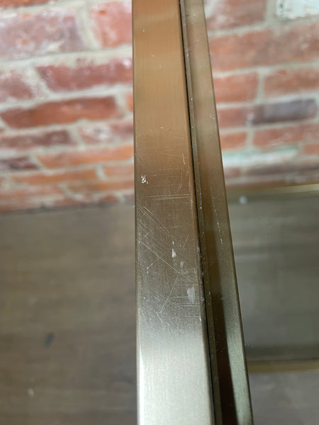 Keswick 140 Rectangular Console Table - Brushed Brass