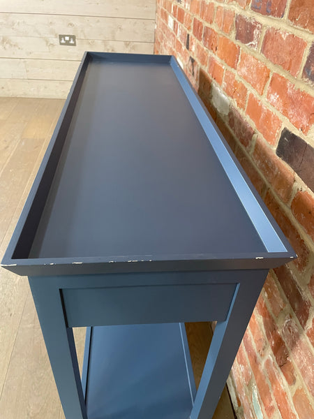 Aldwych 122 Rectangular Console Table - Blakeney Blue