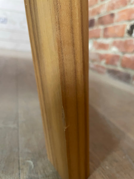 Kew 2 Seat Sofa with Natural Woven Cushions - Teak