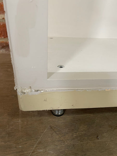 Pembroke Fitted Storage - 525mm- Exterior Driftwood/Lead Light & Interior Shell/Silver Birch- No Shelves