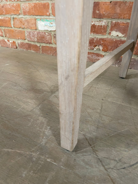 Shoreditch Dining Chair - Sig Lin Trellis - Pale Oak Legs