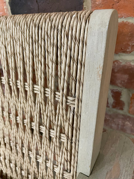 Kew Carver Chair with Cushion Natural Woven