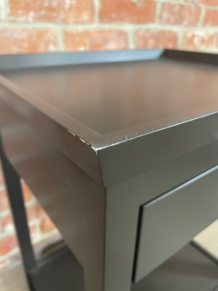 Aldwych 52 Rectangular Tall Side Table - Walnut