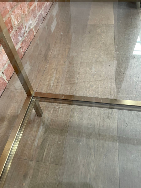 Keswick 120 Coffee Table - Brushed Brass