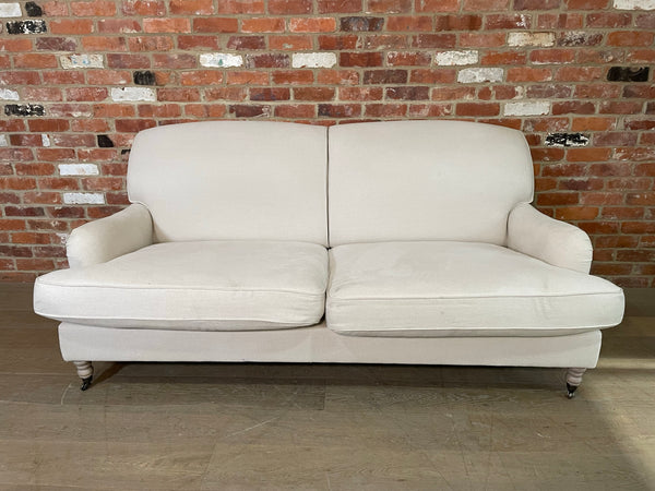 Olivia Sofa Large - Hugo Pale Oat - Pale Oak Legs