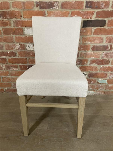 Miller Dining Chair - Hugo Pale Oat - Vintage Oak