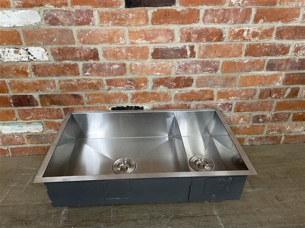 Neptune Contemporary Large Stainless Steel Sink- No Wastes