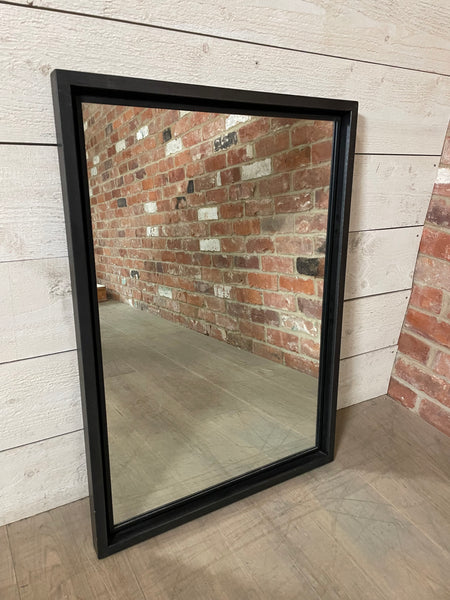 Carter 84 Rectangular Mirror - Black Steel