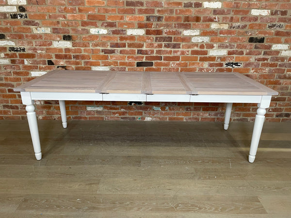 Suffolk 4-8 Seater Extending Dining Table- Silver Birch