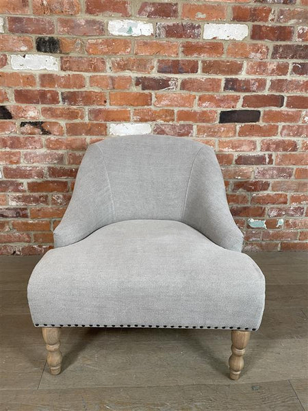 Audrey Chair - Chloe Trellis - Vintage Oak Legs