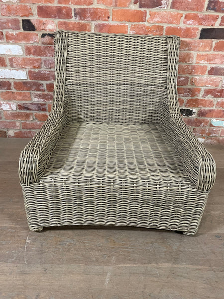 Hayburn Relaxed Armchair with Cushions (Missing 4 feet Bungs) - Hazel