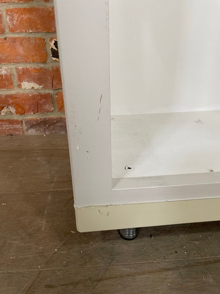 Pembroke Fitted Storage - 525mm- Exterior Driftwood/Lead Light & Interior Shell/Silver Birch- No Shelves