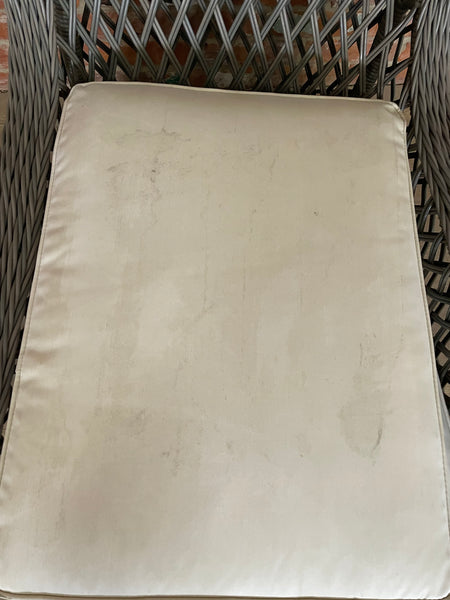 Harrington Relaxed Armchair with Natural Cushions - Reed