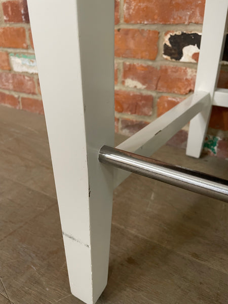 Montague High Back Bar Stool - Silver Birch