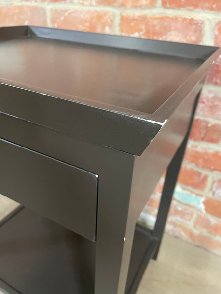 Aldwych 52 Rectangular Tall Side Table - Walnut